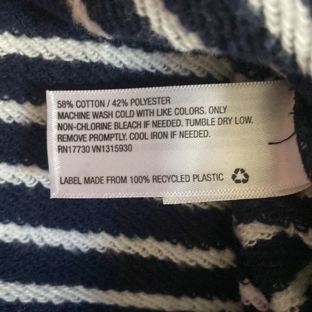 A New Day Women’s Striped V-Neck Sweater - Picture 6 of 10